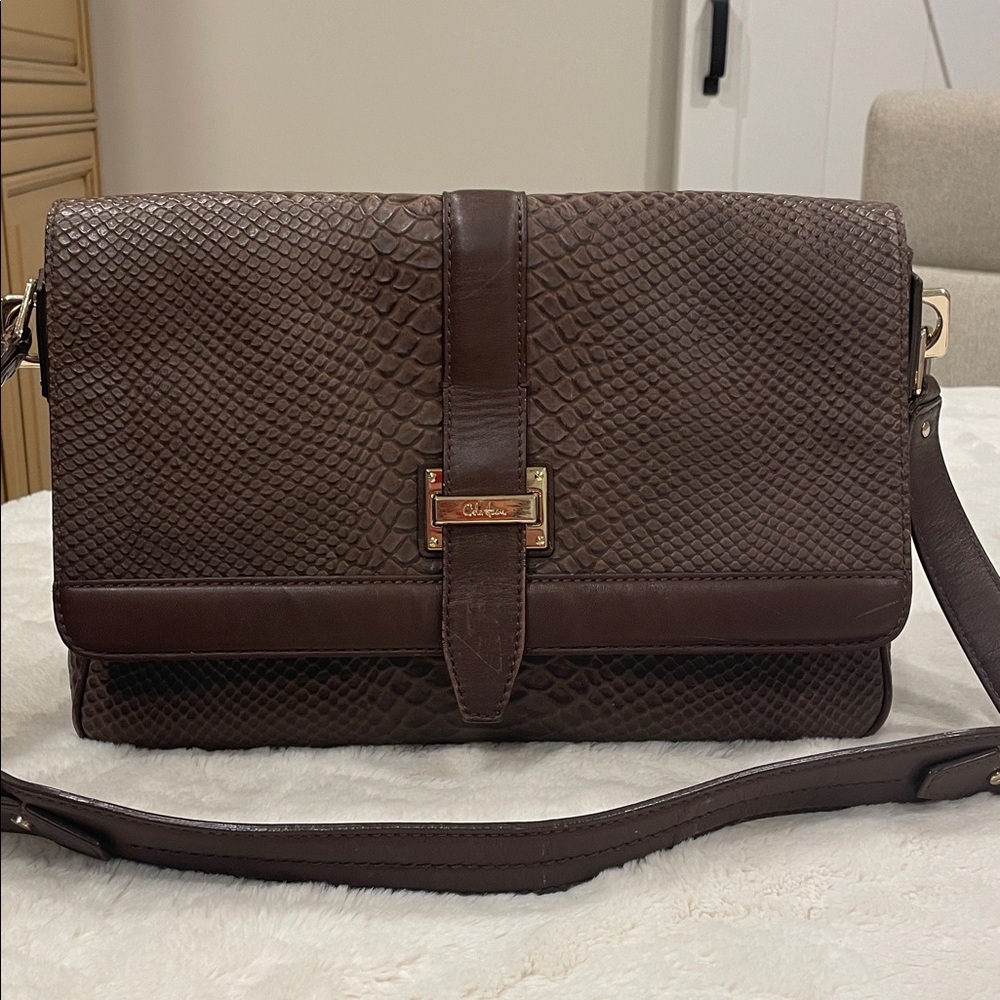 Cole Haan Brown Leather Shoulder Bag